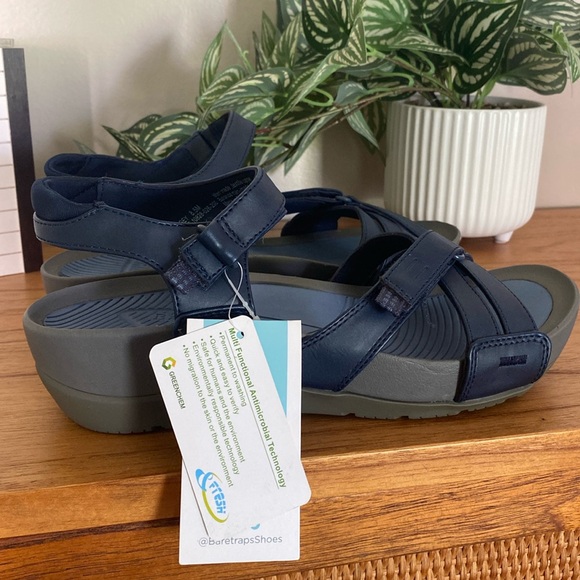 Angey Baretraps sandals - Picture 1 of 6